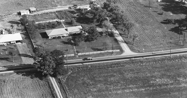 Vintage Aerial photo from 1968 in Warren County, OH