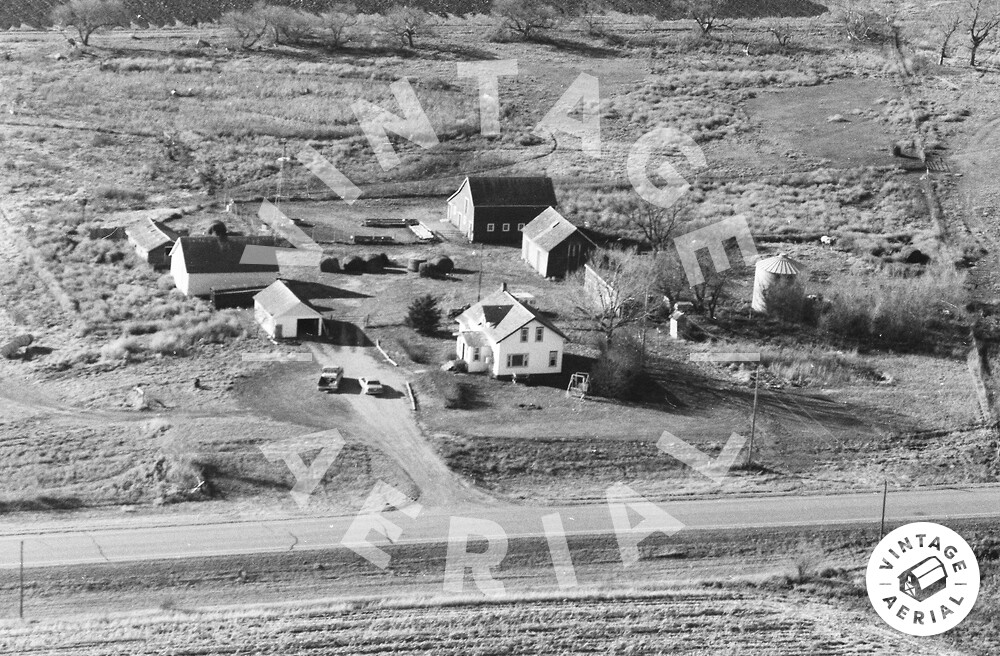 Vintage Aerial South Dakota McCook County 1985 16FFMC3