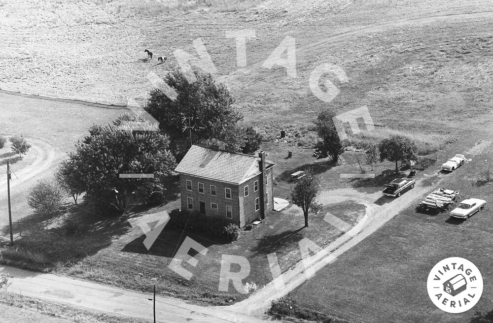 Vintage Aerial Ohio Portage County 1969 2MPO22