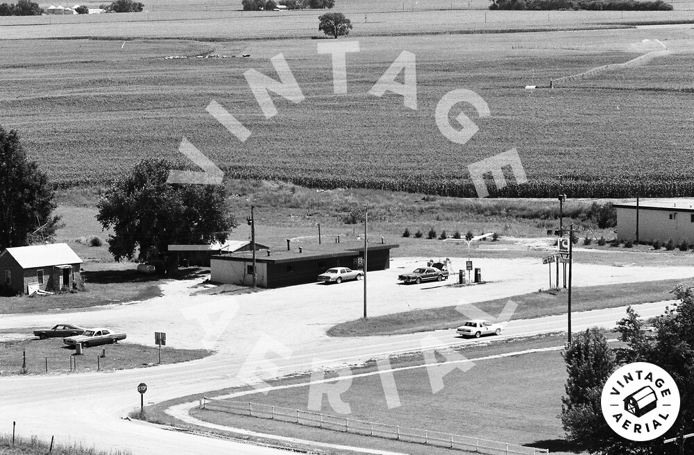 Vintage Aerial Nebraska Butler County 1982 5MBT19