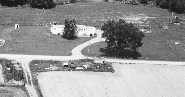 Vintage Aerial photo from 1992 in Wayne County, OH