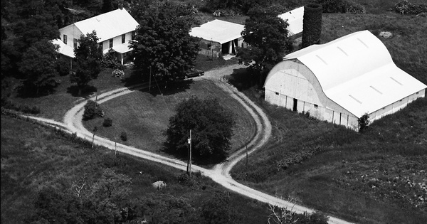 Vintage Aerial photo from 1992 in Wayne County, OH