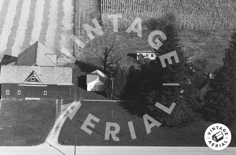 Vintage Aerial Ohio Morrow County 1990 45SMO11