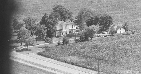 Vintage Aerial photo from 1997 in Wyandot County, OH