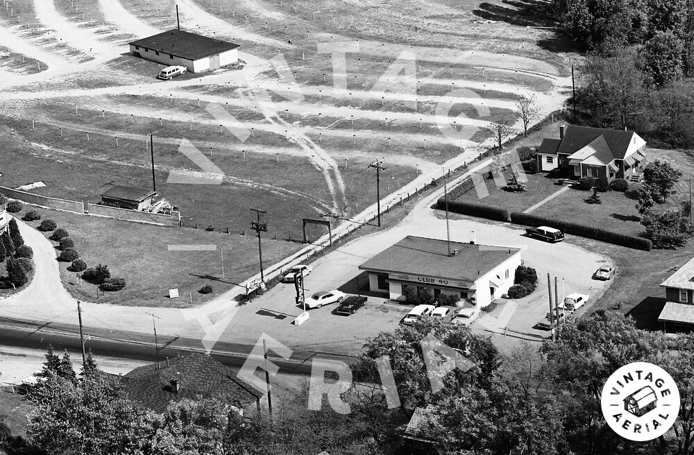 Vintage Aerial Ohio Belmont County 1966 39ABE25