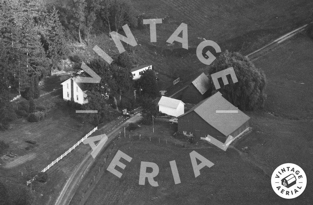 Vintage Aerial Ohio Guernsey County 1986 51XGN12