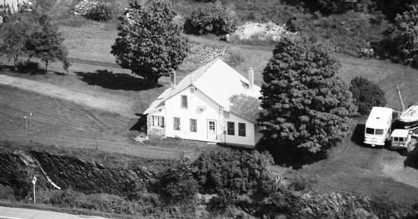 Vintage Aerial photo from 1990 in Washington County, NY