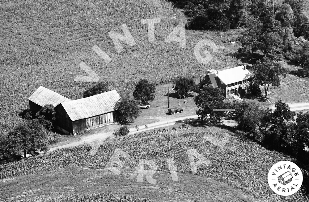 Vintage Aerial | Pennsylvania | Huntingdon County | 1991 | 355-JHU-33