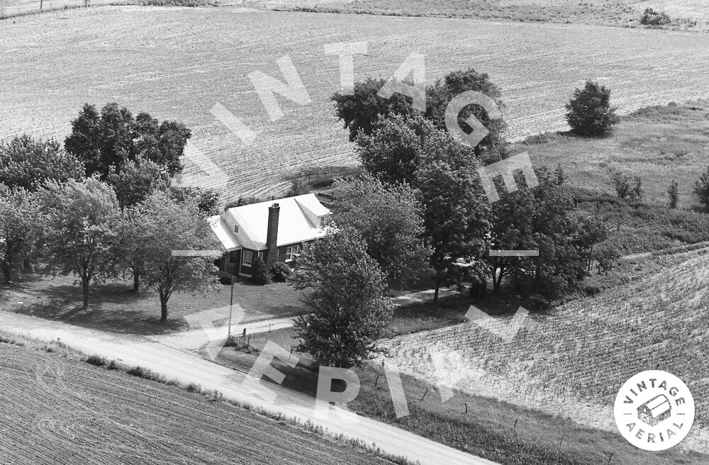 Vintage Aerial Missouri Platte County 1980 21OPL18