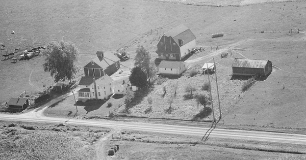 Vintage Aerial photo from 1979 in Stephenson County, IL