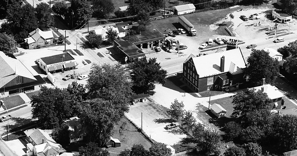 Vintage Aerial photo from 1972 in Vermilion County, IL