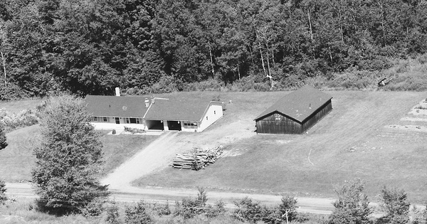 Vintage Aerial photo from 1985 in Warren County, PA