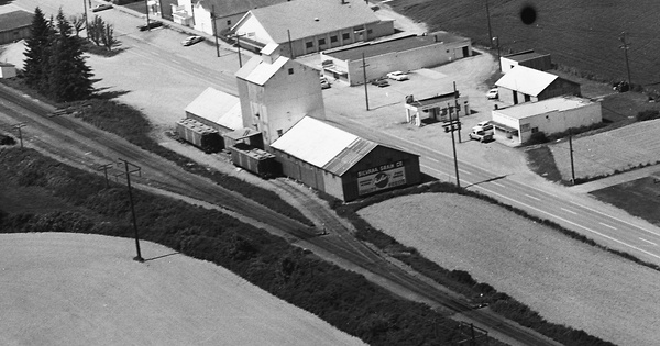 Vintage Aerial photo from 1969 in Snohomish County, WA