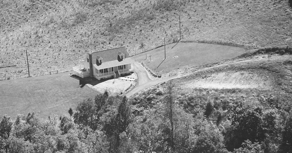 Vintage Aerial photo from 2000 in Alleghany County, NC