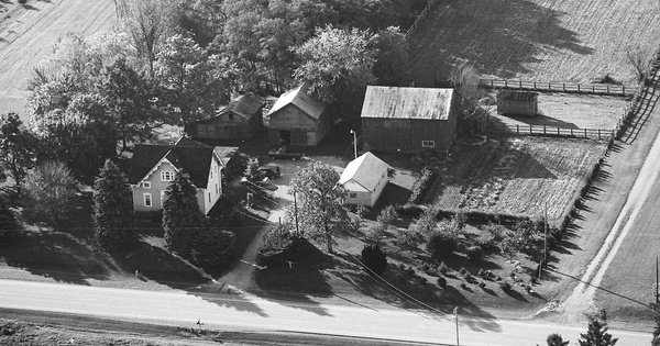 Vintage Aerial photo from 1996 in Medina County, OH