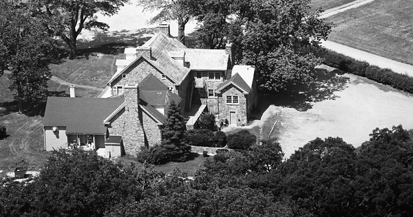 Vintage Aerial photo from -1986 in Chester County, PA