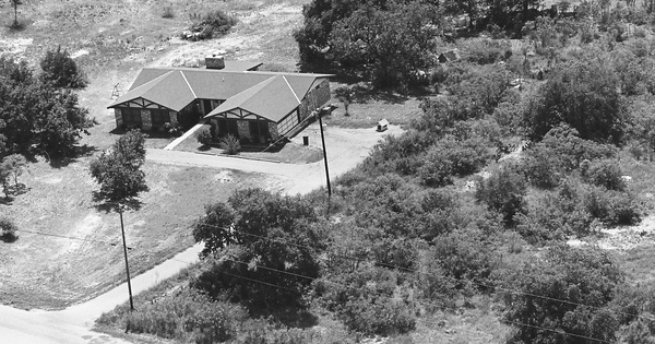 Vintage Aerial photo from -1986 in Bexar County, TX