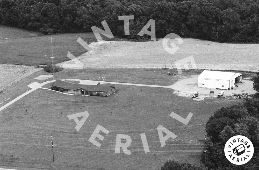 Vintage Aerial Missouri Cape Girardeau County 1984 18BCA2