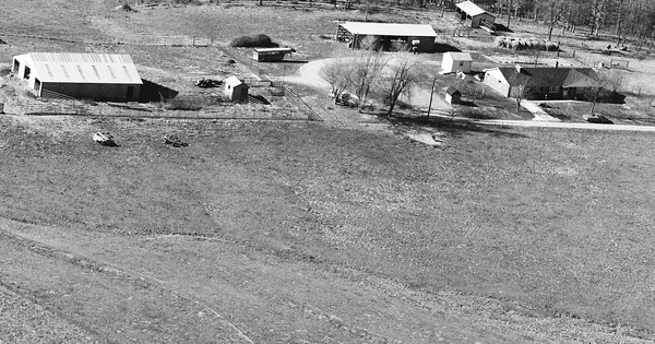 Vintage Aerial photo from 1987 in Moniteau County, MO