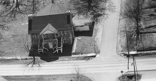 Vintage Aerial photo from 1988 in Lawrence County, AR