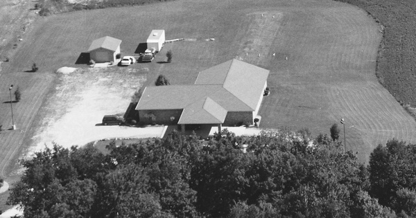 Vintage Aerial photo from 1996 in Kosciusko County, IN