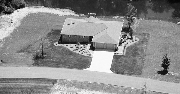 Vintage Aerial photo from 1989 in LaPorte County, IN