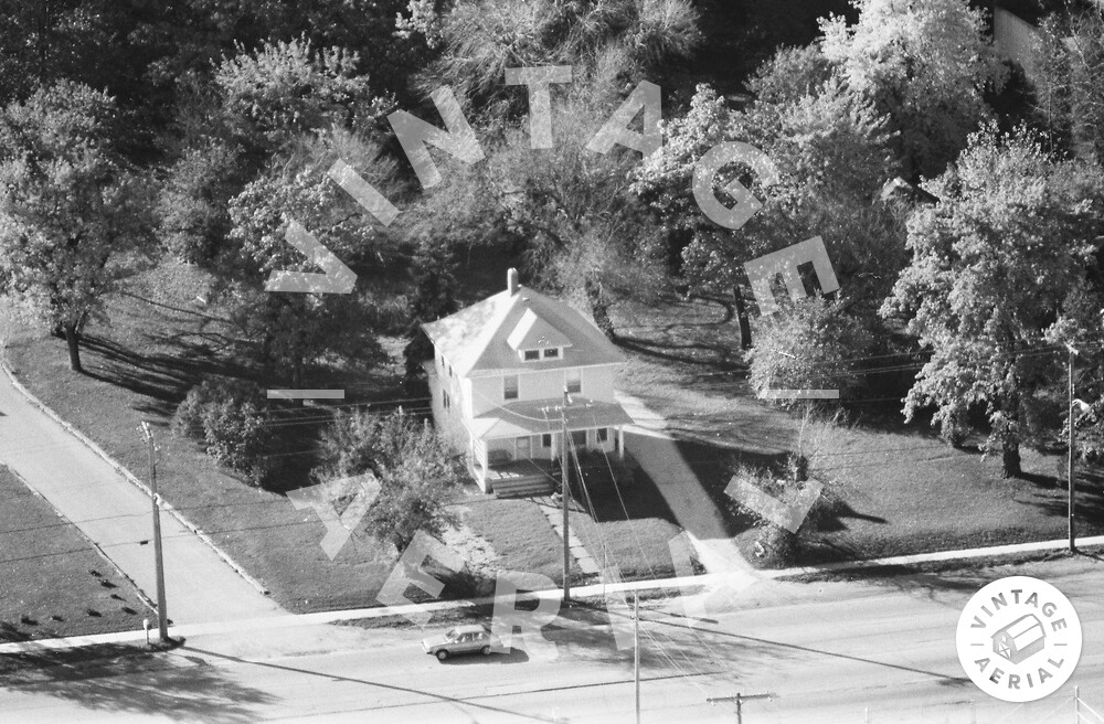 Vintage Aerial Indiana Lake County 1984 1NLK2