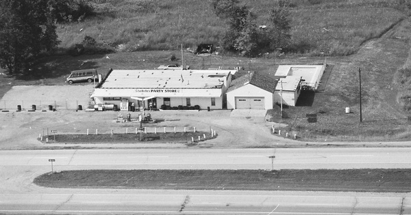 Vintage Aerial photo from 1978 in Shiawassee County, MI