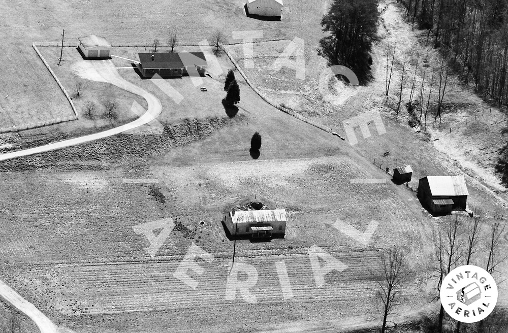 Vintage Aerial | Kentucky | Clay County | 1987 | 18-UCL-4