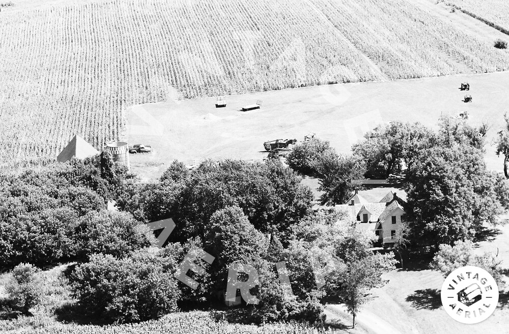 Vintage Aerial Minnesota Chisago County 1971 26HCH26