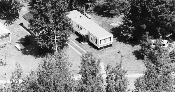 Vintage Aerial photo from 1983 in Roscommon County, MI