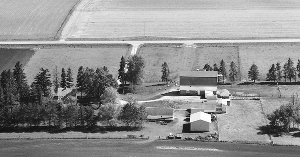 Vintage Aerial photo from 1988 in Goodhue County, MN