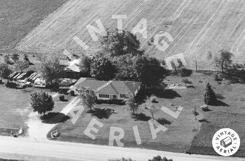 Vintage Aerial Michigan Grand Traverse County 1985 3TGR28