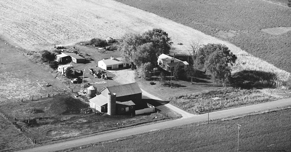 Vintage Aerial photo from 1980 in Kent County, MI