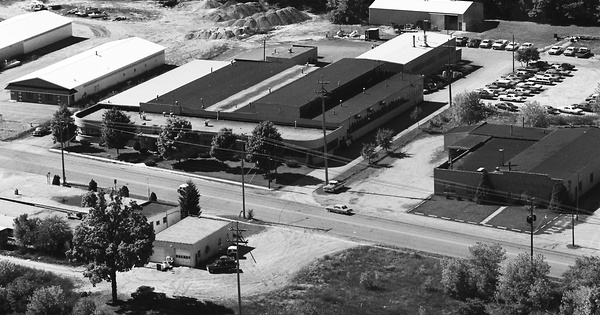 Vintage Aerial photo from 1974 in Kalamazoo County, MI