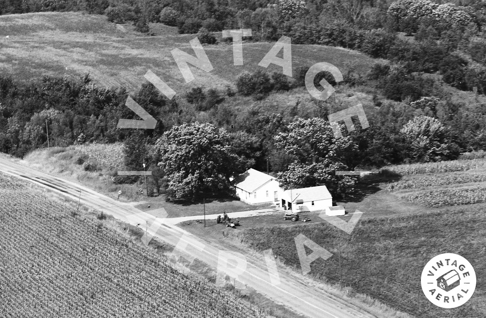 Vintage Aerial Iowa Boone County 1973 53BBO9
