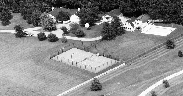 Vintage Aerial photo from 1992 in Polk County, IA