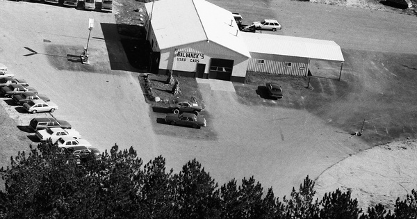 Vintage Aerial photo from 1990 in Wexford County, MI