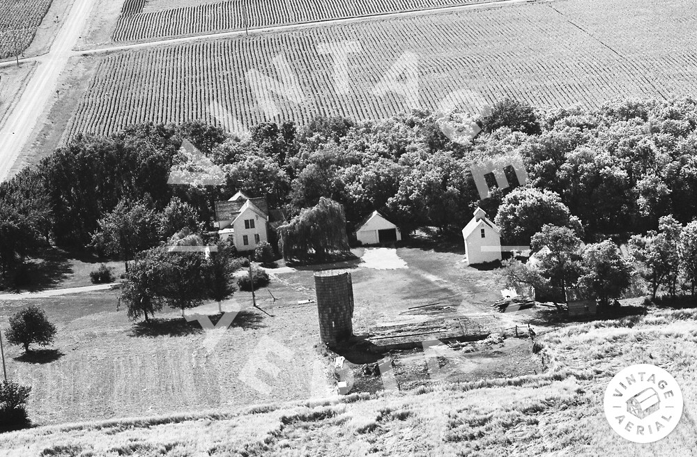 Vintage Aerial Minnesota Renville County 1967 37MRE21