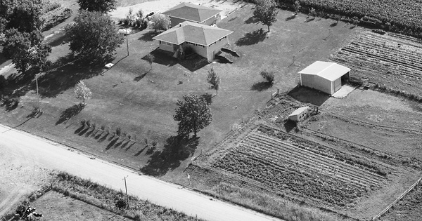 Vintage Aerial photo from 1985 in Marion County, IA