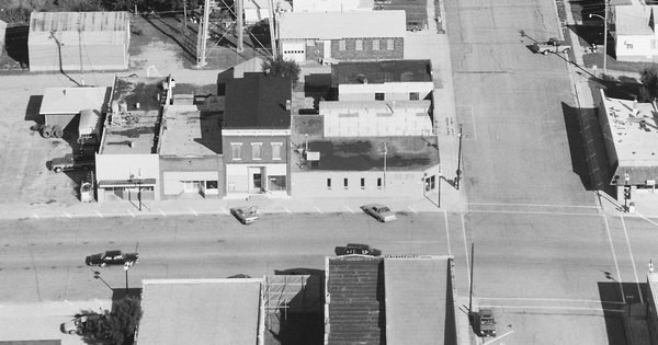 Vintage Aerial photo from 1995 in Dickinson County, IA