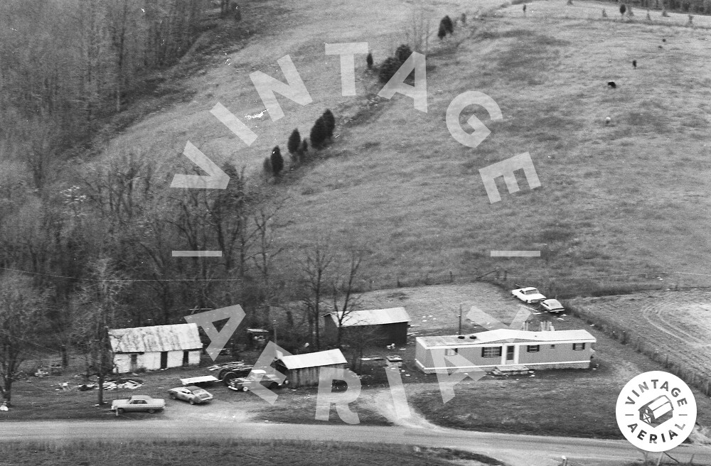 Vintage Aerial Kentucky Allen County 1977 3TAL10