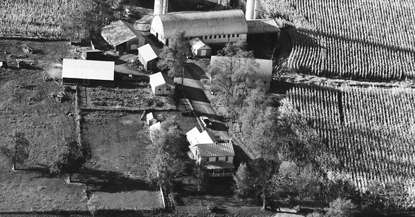Vintage Aerial photo from 1987 in Mifflin County, PA