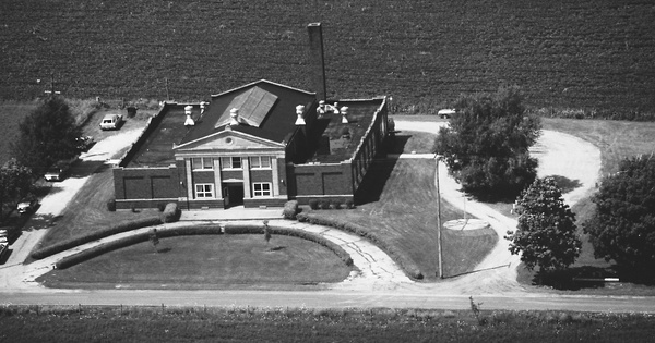 Vintage Aerial photo from 1977 in Elkhart County, IN