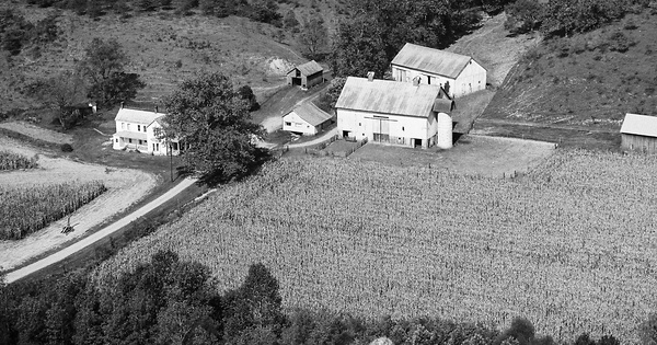 Vintage Aerial photo from 1979 in Franklin County, IN