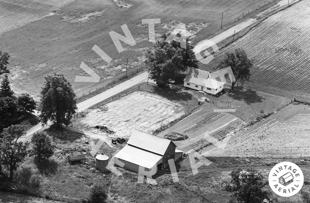 Vintage Aerial Indiana Grant County 1966 18BGR24