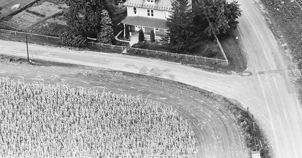 Vintage Aerial photo from 1963 in Lebanon County, PA