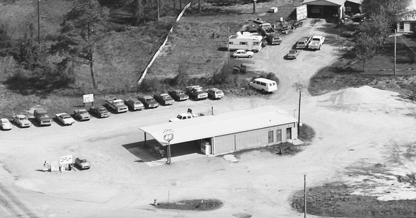 Vintage Aerial photo from 1983 in Marshall County, AL