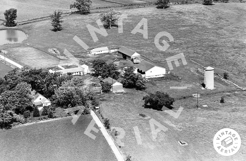 Vintage Aerial Missouri Jackson County 1964 1JJA28