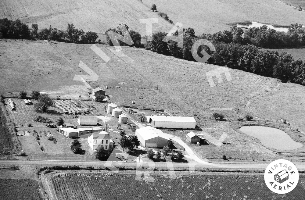 Vintage Aerial Missouri Knox County 1992 2ADKN25